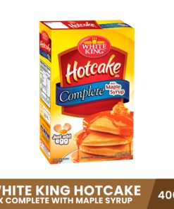 WHITE KING Hotcake Mix Complete with Maple Syrup 400g