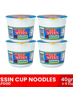 NISSIN Cup Noodles Seafood 40g x 4 cups