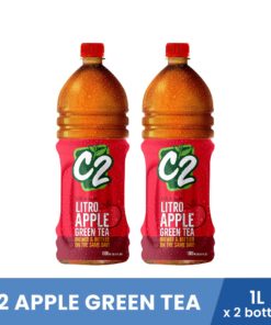 C2 Apple Green Tea 1L x 2 bottles