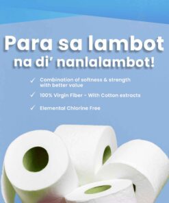 Alternative view of JOY Bathroom Tissue Hi-Save 12 rolls