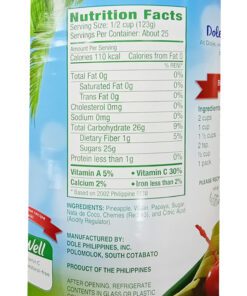 Alternative view of DOLE Tropical Fruit Cocktail in Heavy Syrup 3.03kg
