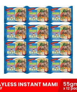 PAYLESS Instant Mami Beef Paborito 55g x 12 packs