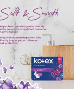 Alternative view of KOTEX Napkin with Wings, 28cm Thick, 10 pads x 2 packs