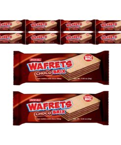 Alternative view of WAFRETS Brix Chocolate 10 packs x 24g