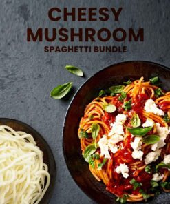 Alternative view of CHRISTMAS BUNDLE: Cheesy Mushroom Spaghetti Bundle w/ Del Monte Creamy & Cheesy Spaghetti Party Pack, Knorr Beef Broth Cube, Angel All Purpose Creamer, Pacifica Mushrooms Pcs & Stems, EDEN Cheddar Cheese