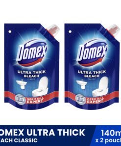DOMEX Ultra Thick Bleach Classic 140ml x 2 pouches
