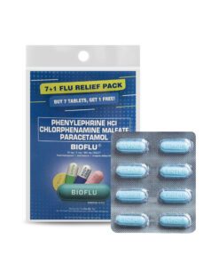 Alternative view of BIOFLU 7+1 tablets x 2 packs (For Coughs, Colds & Flu)