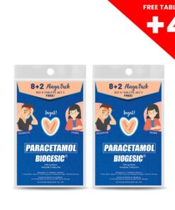 Alternative view of BIOGESIC 500mg 8+2 x 2 packs