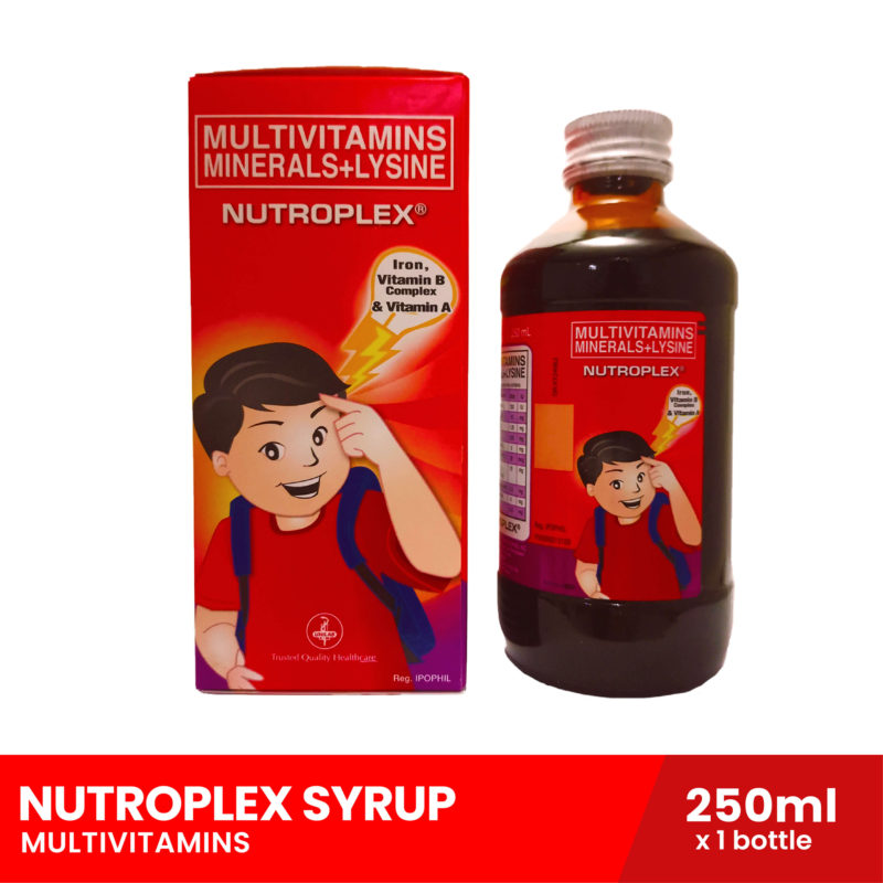 NUTROPLEX Multivitamins Syrup 250ml x 1 bottle – Biggrocer