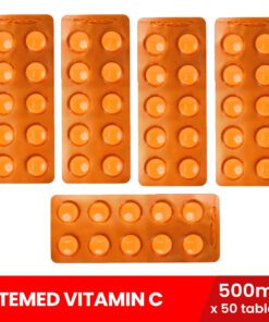 RITEMED Ascorbic Acid Tablets 500mg x 50 tablets (Vitamin C)