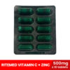 RITEMED Ascorbic Acid + Zinc 500mg x 10 capsules (For Immunity)