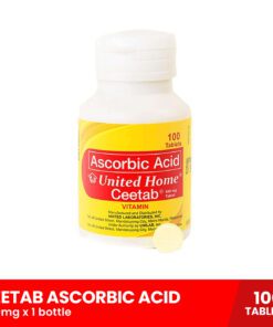 UNITED HOME CEETAB Ascorbic Acid 500mg x 1 bottle (For Immunity)