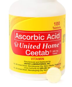 Alternative view of UNITED HOME CEETAB Ascorbic Acid 500mg x 1 bottle (For Immunity)
