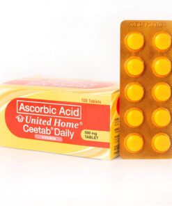 Alternative view of UNITED HOME CEETAB Daily Ascorbic Acid 500mg x 30 tablets (For Immunity)