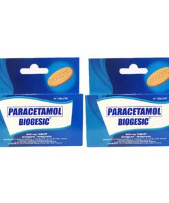 Alternative view of BIOGESIC 500mg x 2 packs x 10 tablets (For Pain Relief & Fever)