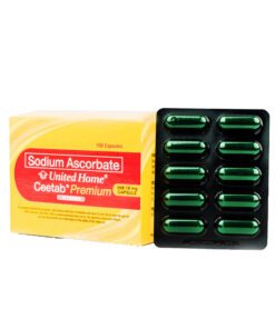 Alternative view of UNITED HOME CEETAB Premium Sodium Ascorbate x 20 tablets (Non-Acidic Vitamin C for Immunity)