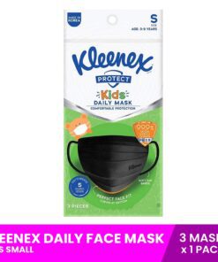 KLEENEX Daily Face Mask Kids Small x 1 pack (3 masks)