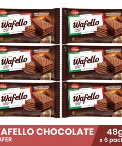WAFELLO Chocolate Wafer 48g x 6 packs