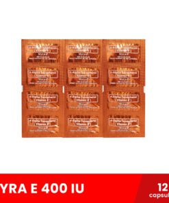 MYRA E 400 IU x 12 capsules (For healthy body & skin)
