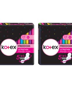 Alternative view of KOTEX Freedom Ultrathin with Wings 23cm x 8 pads x 2 packs