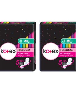 Alternative view of KOTEX Freedom Ultrathin with Wings 28cm x 8 pads x 2 packs
