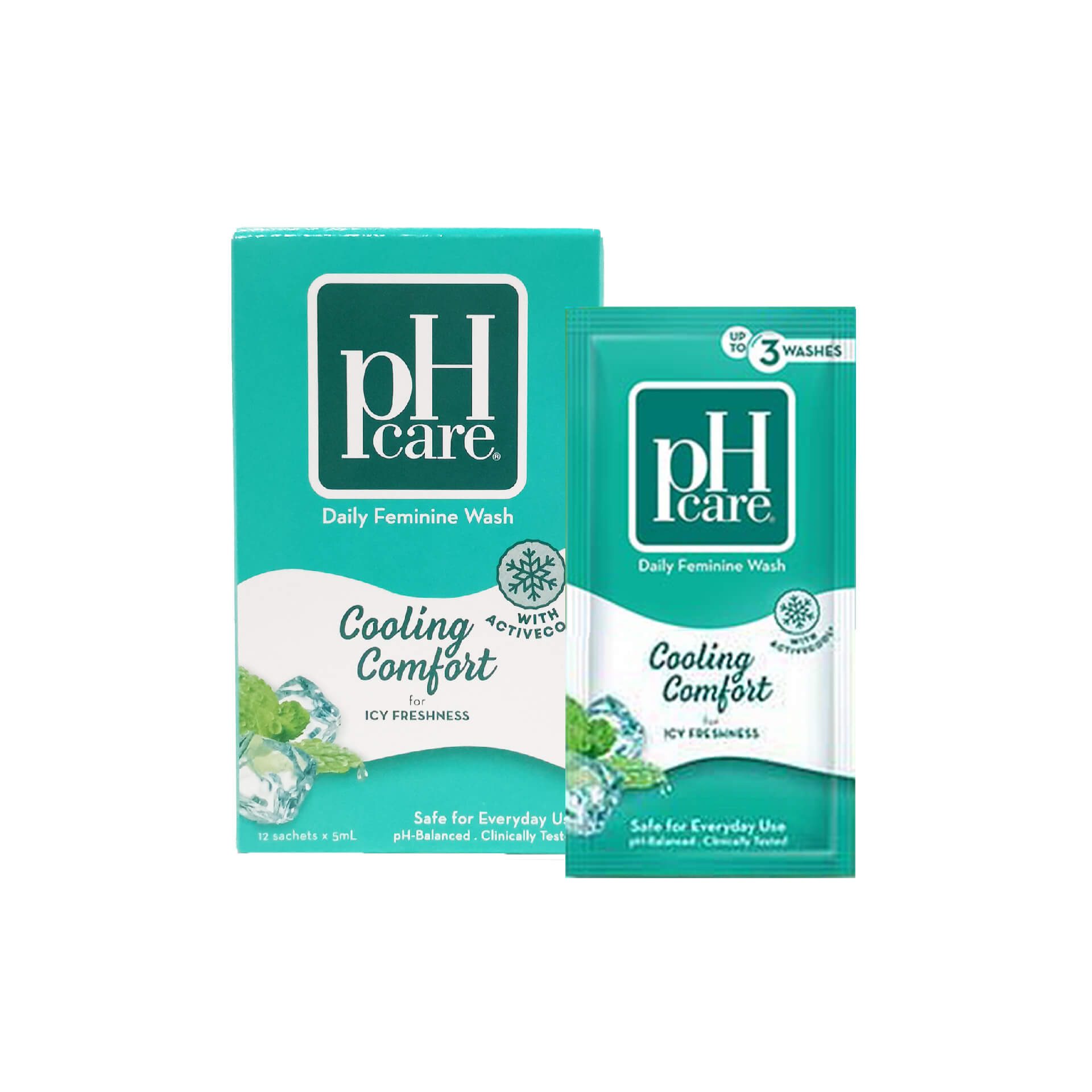 pH CARE Feminine Wash Cooling Comfort 5ml x 12 sachets – Biggrocer