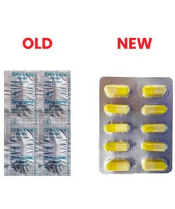 Alternative view of SOLMUX 500mg x 12 capsules (For Coughs, Colds & Flu)