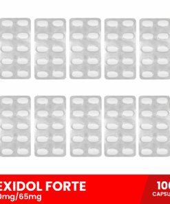 REXIDOL Forte x 100 tablets Paracetamol + Caffeine (For the relief of multiple types of pain)
