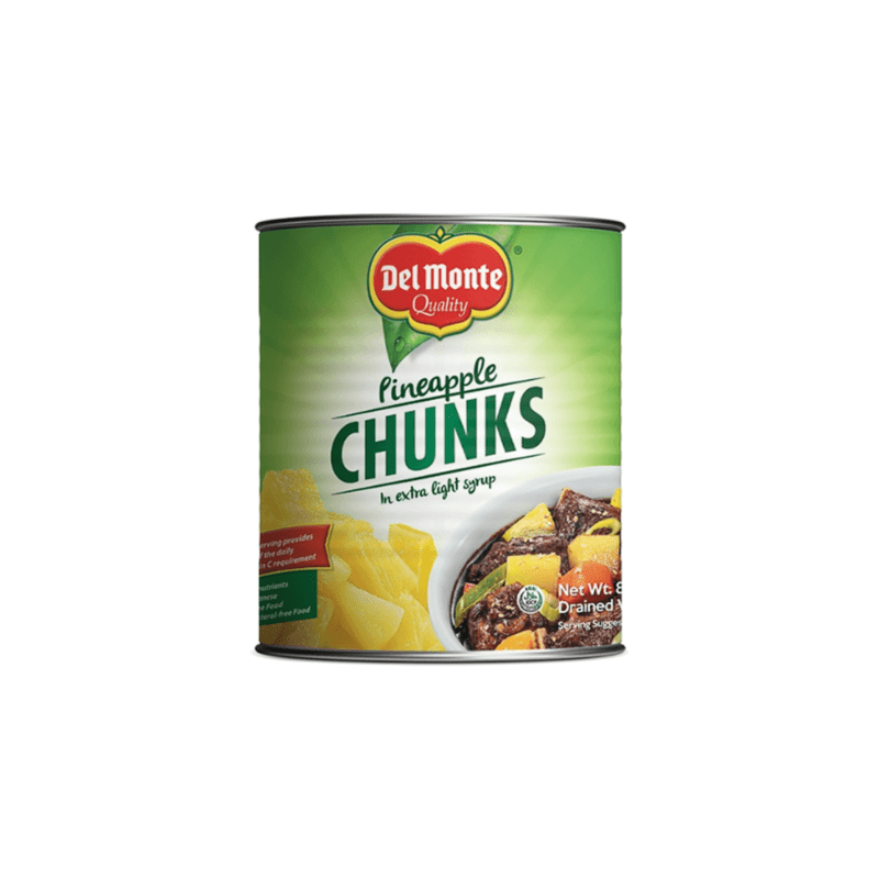 DEL MONTE PINEAPPLE CHUNKS NUTRITION FACTS visual data 7