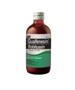 Alternative view of ROBITUSSIN Guaifenesin 100mg/5ml Syrup 120ml (For Cough with Sticky Phlegm)